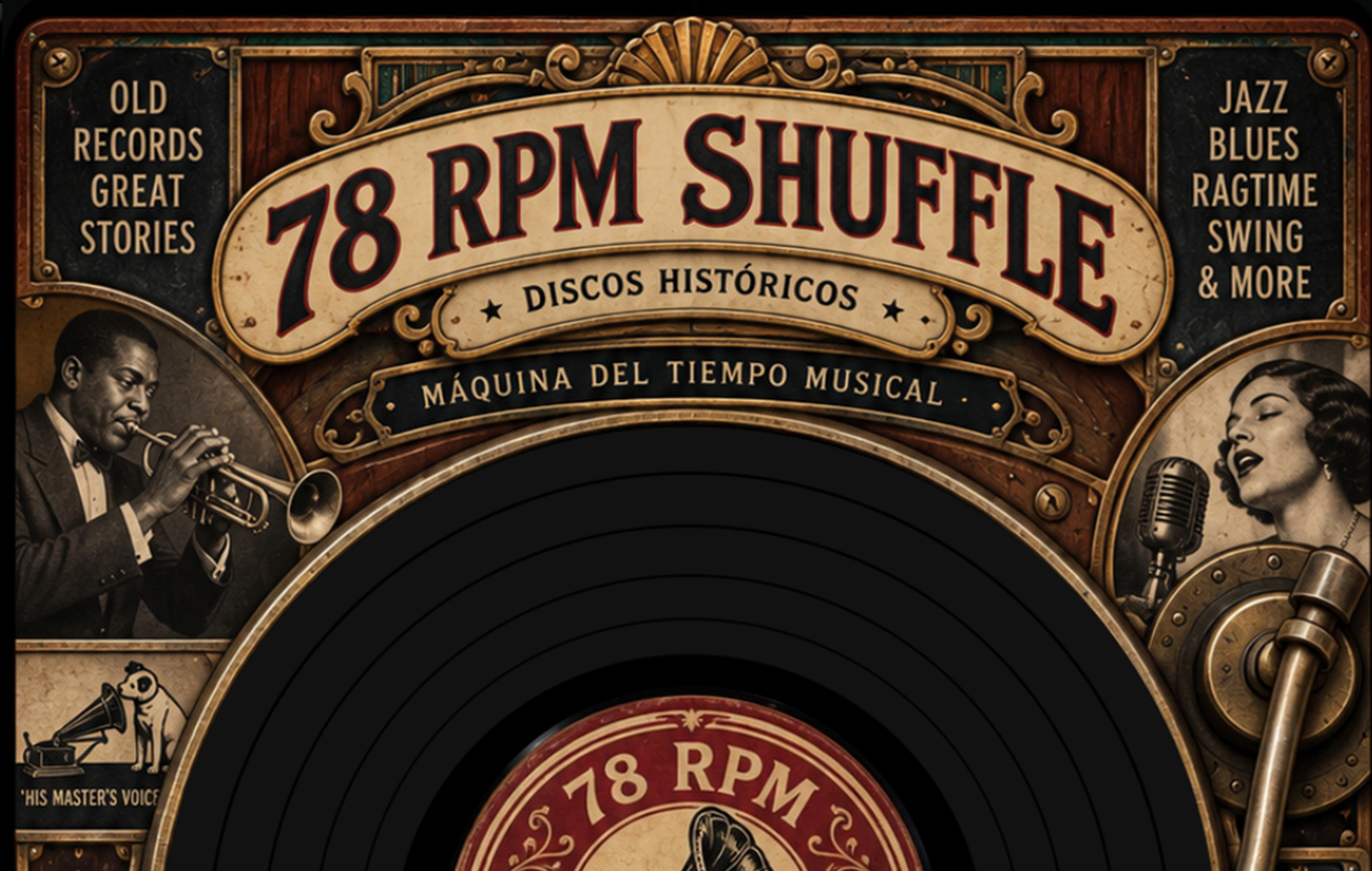 Vista de 78 RPM Shuffle