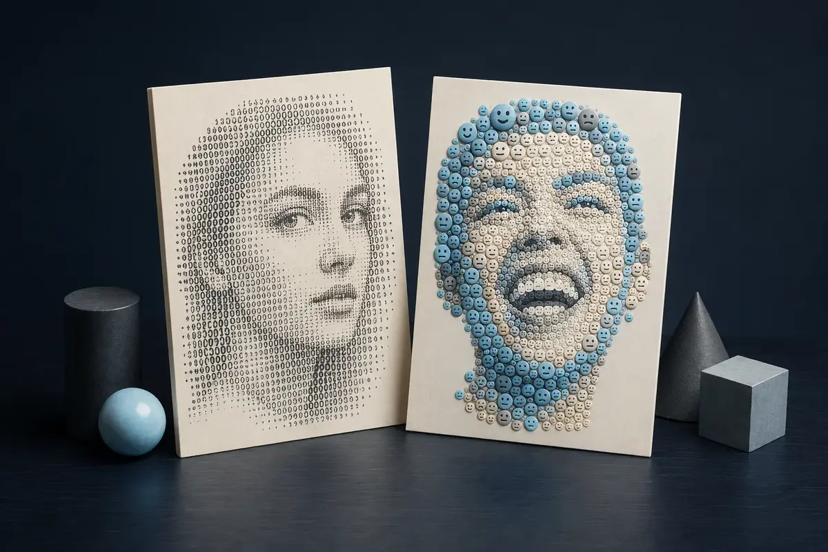 Vista de ASCII Art, Emoji Art y Pixel Art